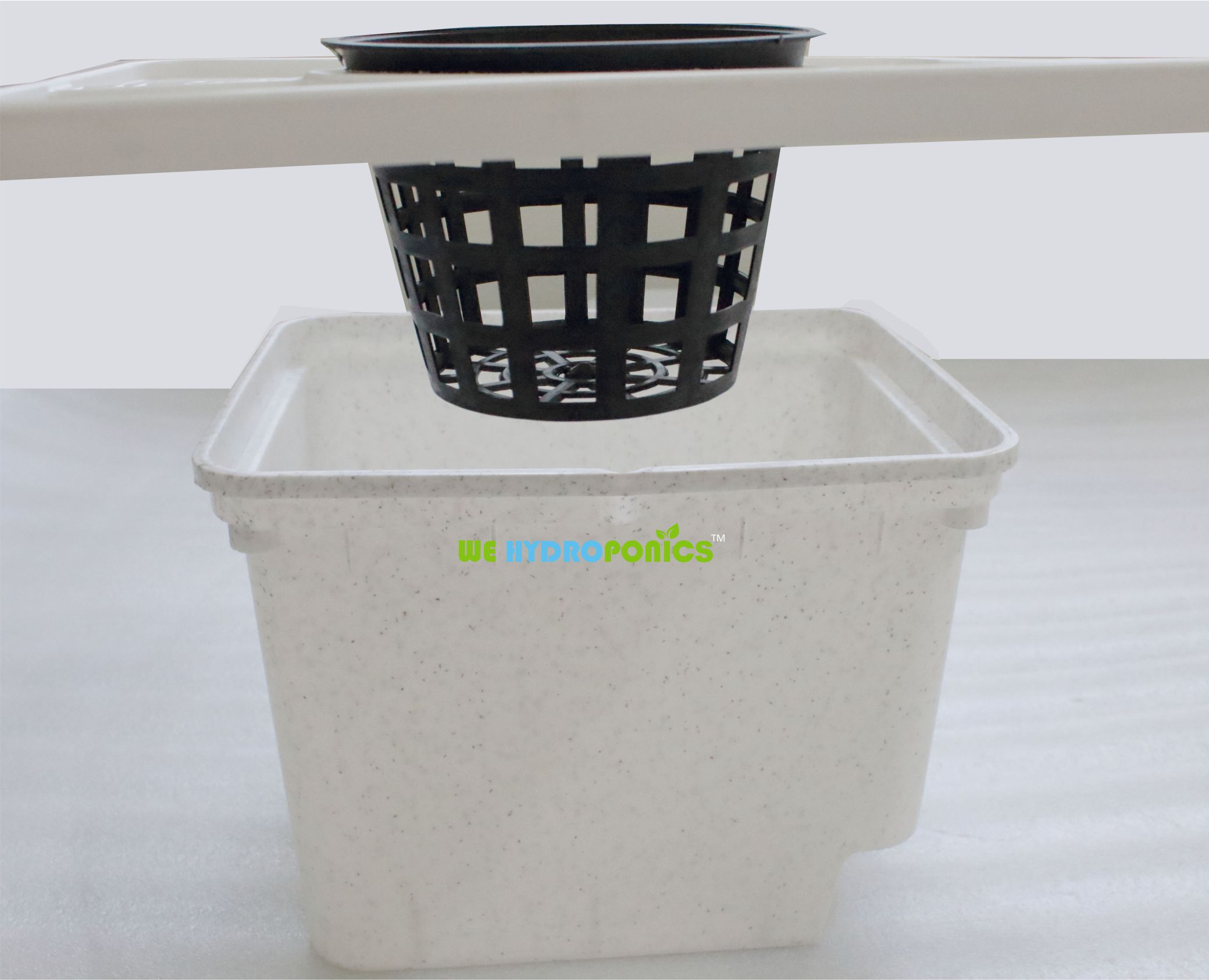 Dutch Bato Bucket , Color Granite White WE Hydroponics