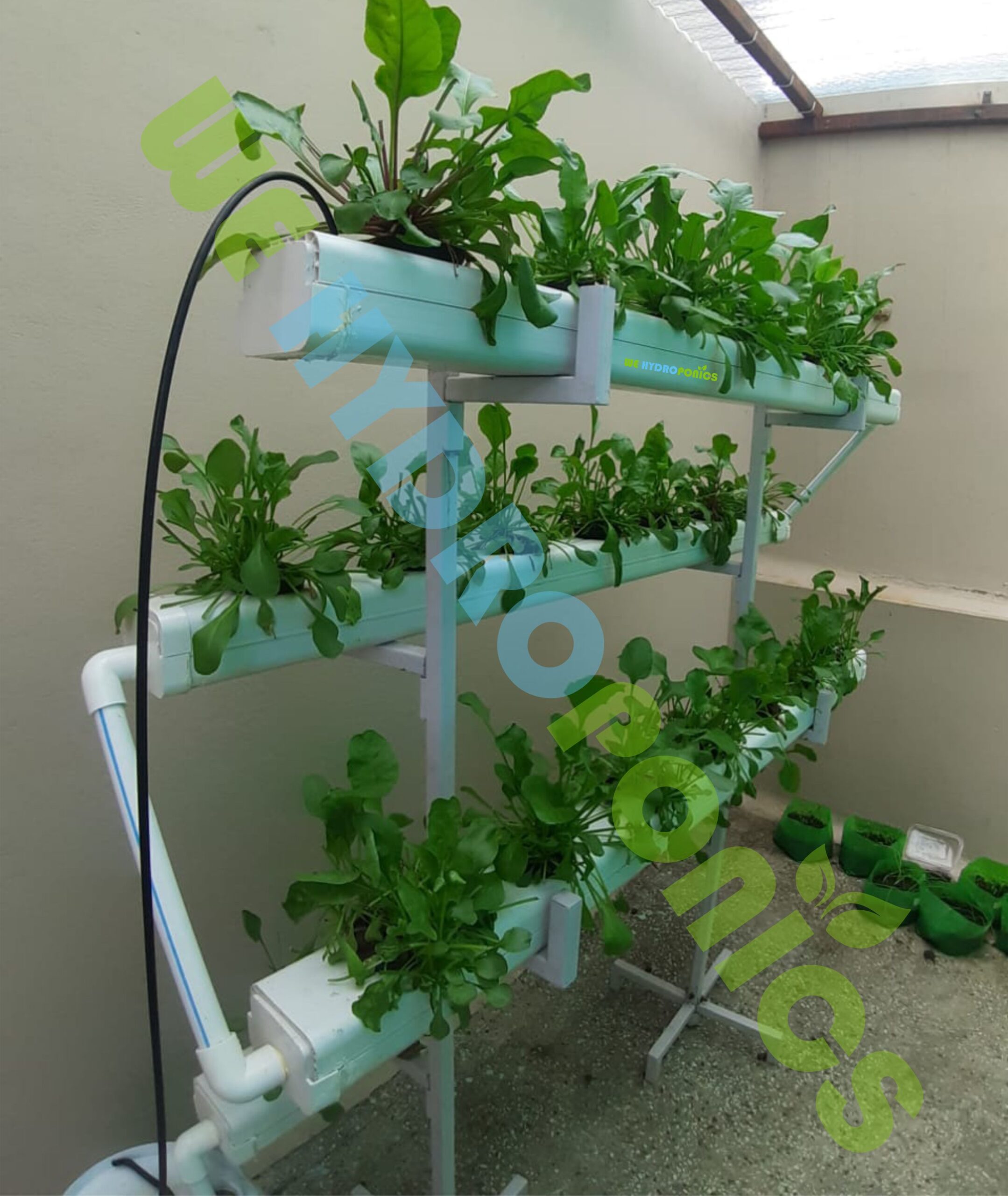 28 Planter Hydroponics NFT / DFT system Portable, Easy and ready to