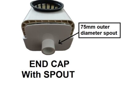 100x80mm endcap Spout
