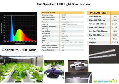 full spectrum hydroponics indoor lights