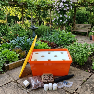 DWC 8 planter Aqua B - 1