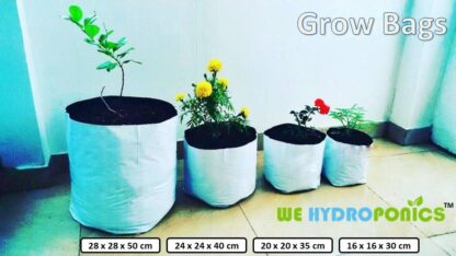 Grow bags sizes