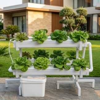 16 planter NFT system of Hydroponics 9