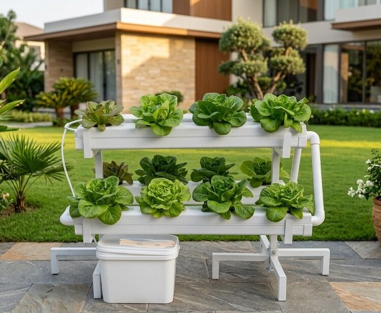 16 planter NFT system of Hydroponics 9