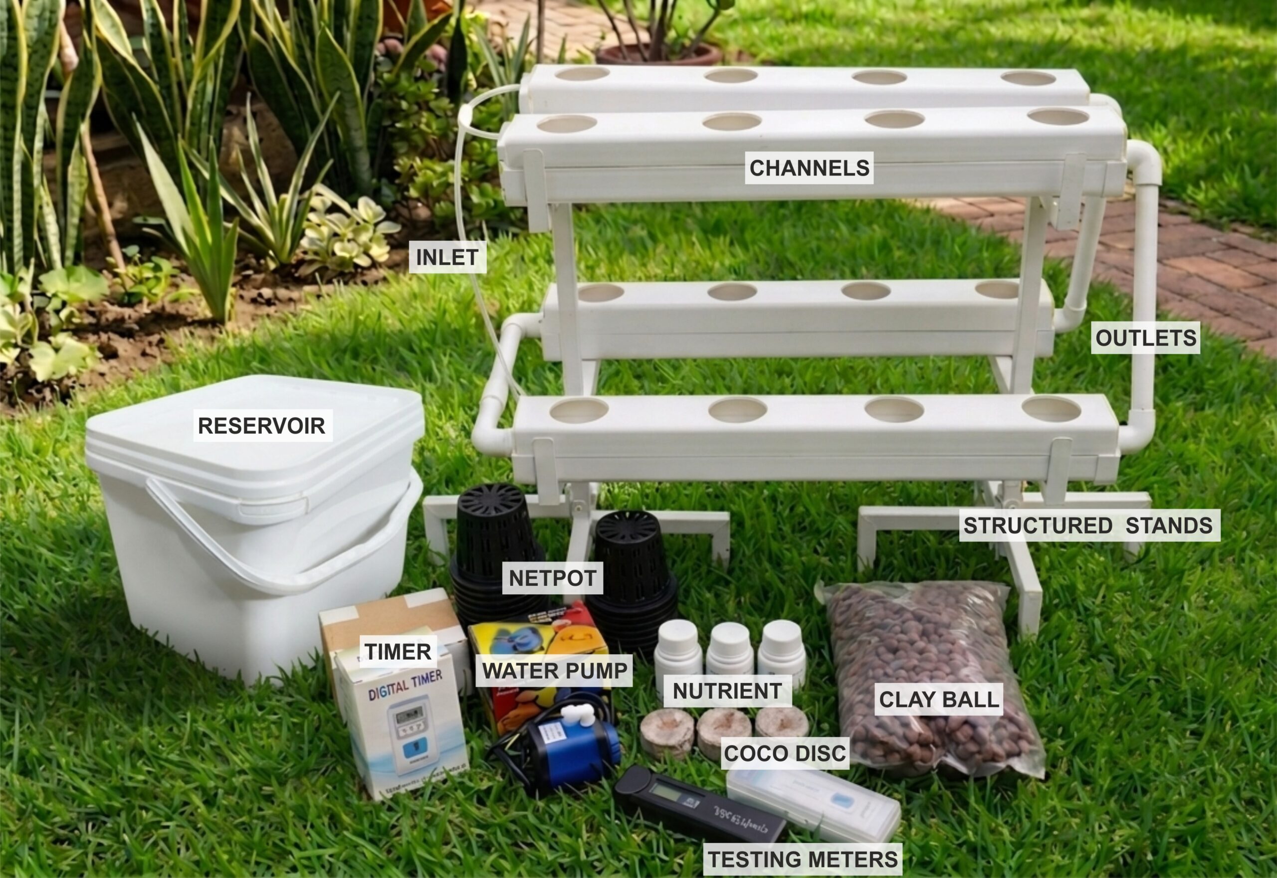 16 planter with complete accessories
