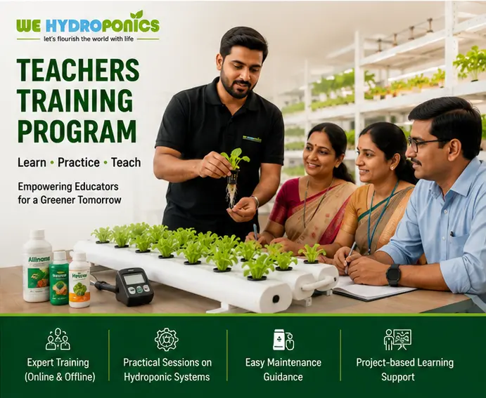 Hydroponics teacher training program for CBSE Kaushal Bodh schools